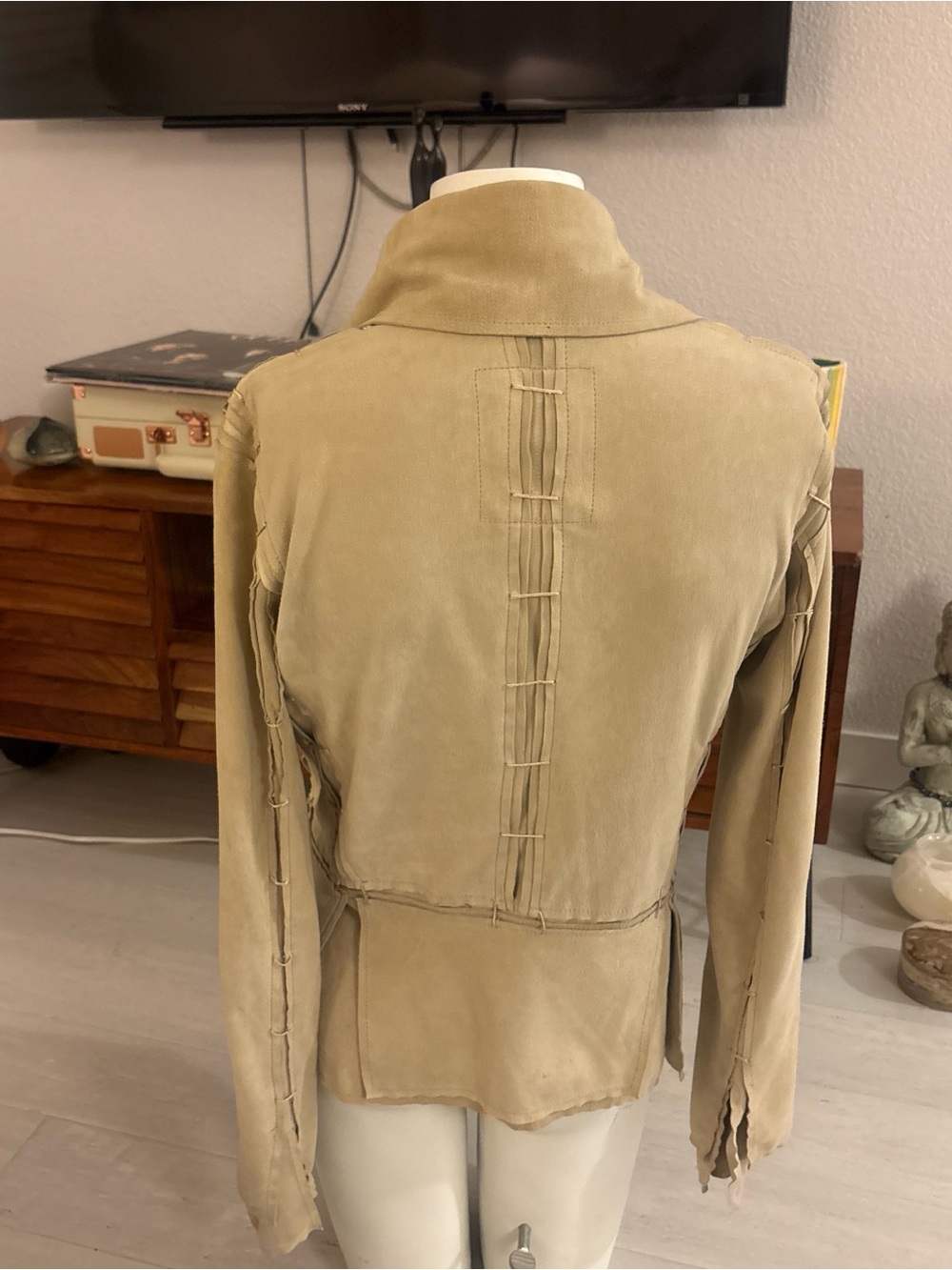 Free People Sand Ruffle-Front Utility Jacket - Picture 5 of 10